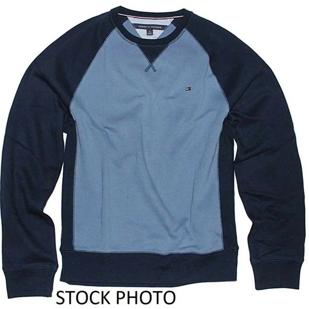 Tommy Hilfiger Men's Crew Neck Pullover Sweatshirt NWT